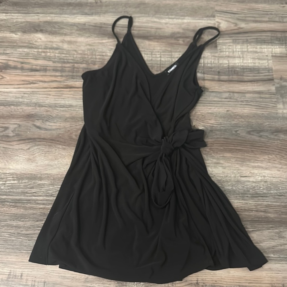 Express wrap skort romper